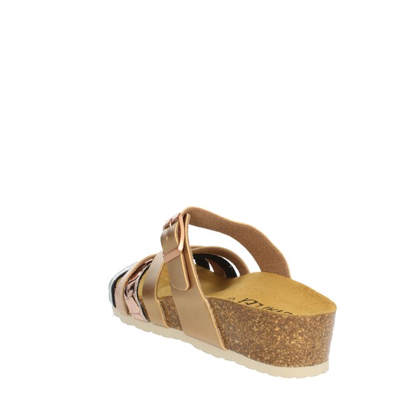 Novaflex Shoes Flat Slippers Bronze  LESINA
