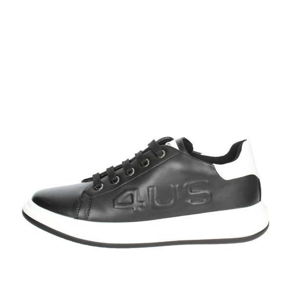 4us Paciotti Shoes Sneakers Black/White 42100