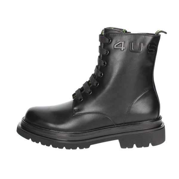 4us Paciotti Shoes Boots Black 42150