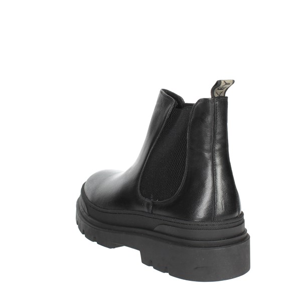 Keys Shoes Ankle Boots Black K-7560