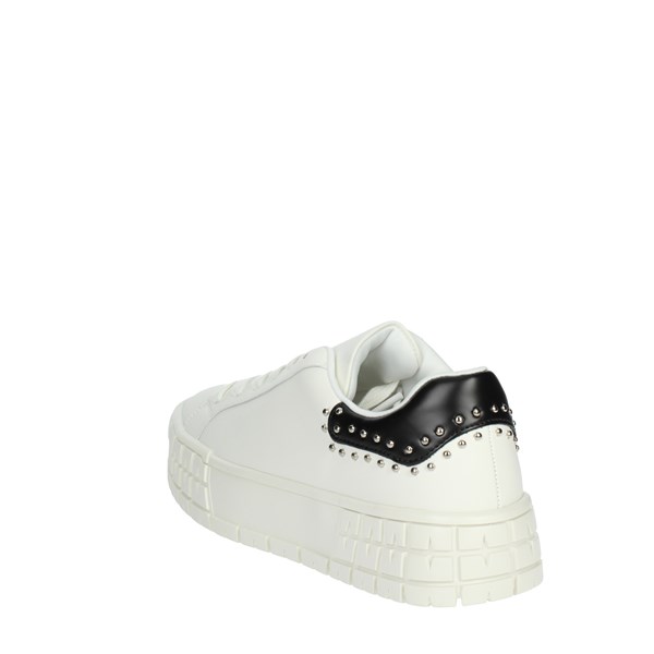 Gold & Gold Shoes Sneakers White/Black GB583