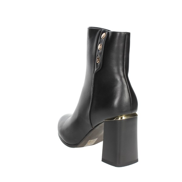Laura Biagiotti Shoes Heeled Ankle Boots Black 7869