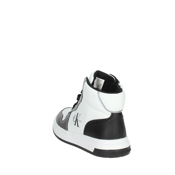 Calvin Klein Jeans Shoes Sneakers White/Grey V3X9-80342-1355