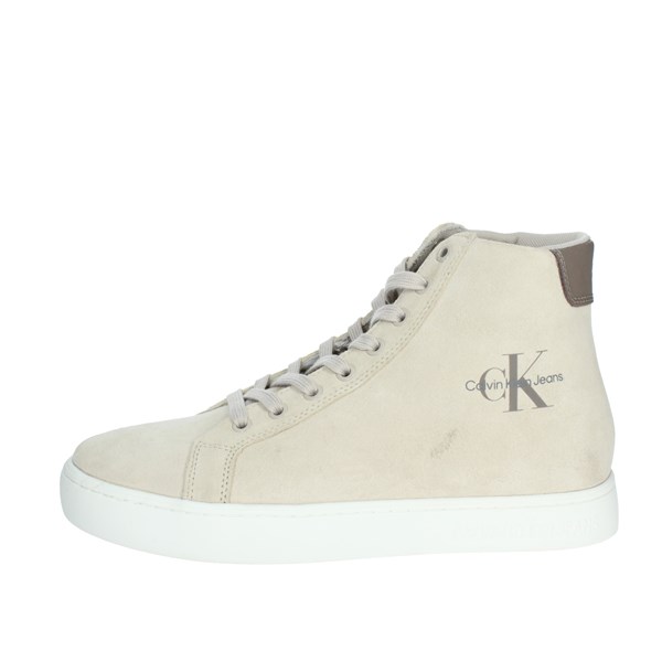 Calvin Klein Jeans Shoes Sneakers Beige YM0YM00493