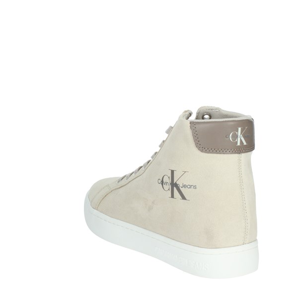 Calvin Klein Jeans Shoes Sneakers Beige YM0YM00493