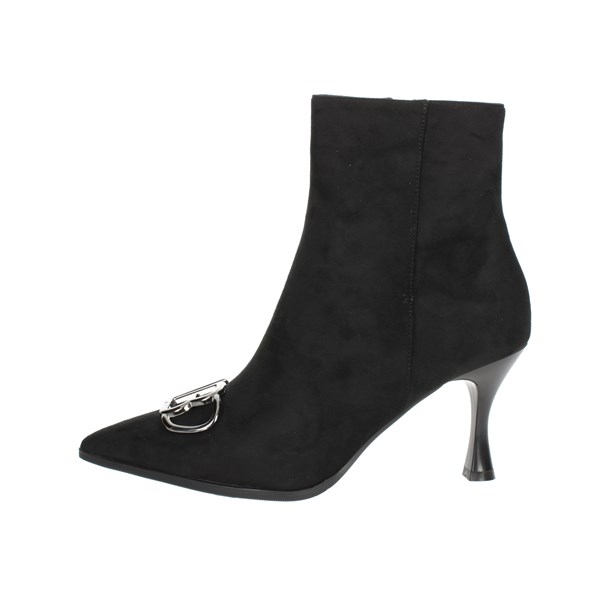 Laura Biagiotti Shoes Heeled Ankle Boots Black 7836