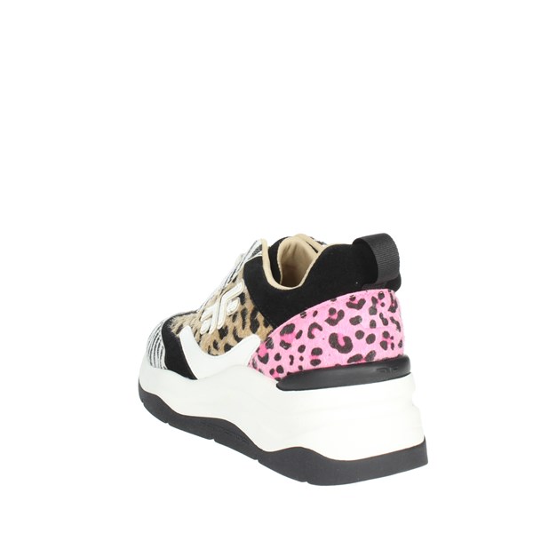 Fornarina Shoes Sneakers Black/Beige MANILA 6