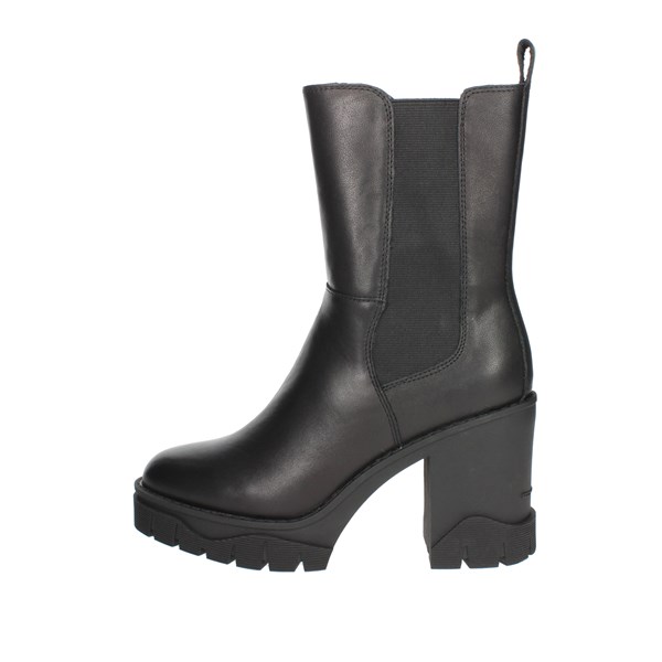 Fornarina Shoes Heeled Ankle Boots Black LISBONA 4