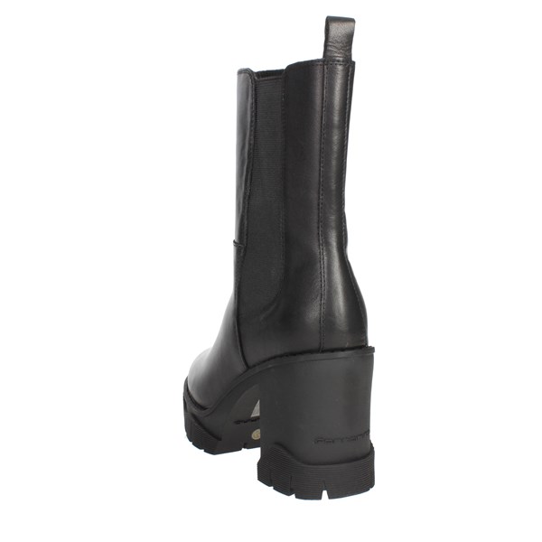 Fornarina Shoes Heeled Ankle Boots Black LISBONA 4