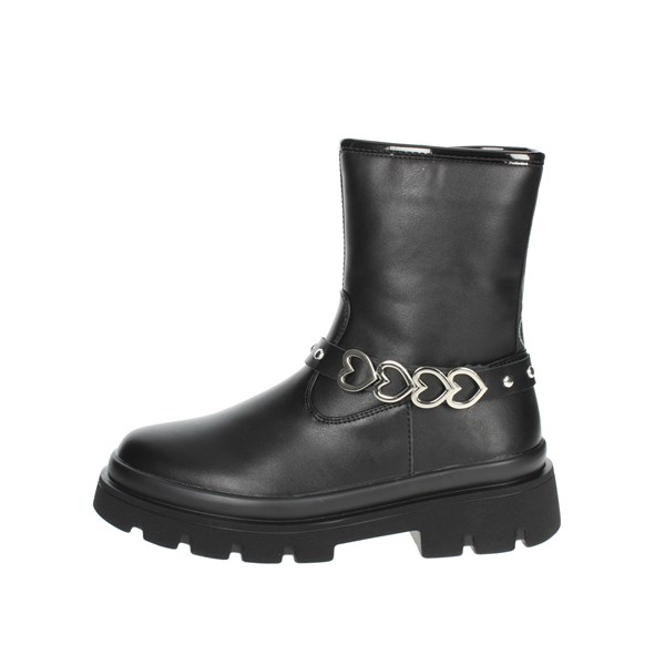 Asso Shoes Ankle Boots Black AG-14222