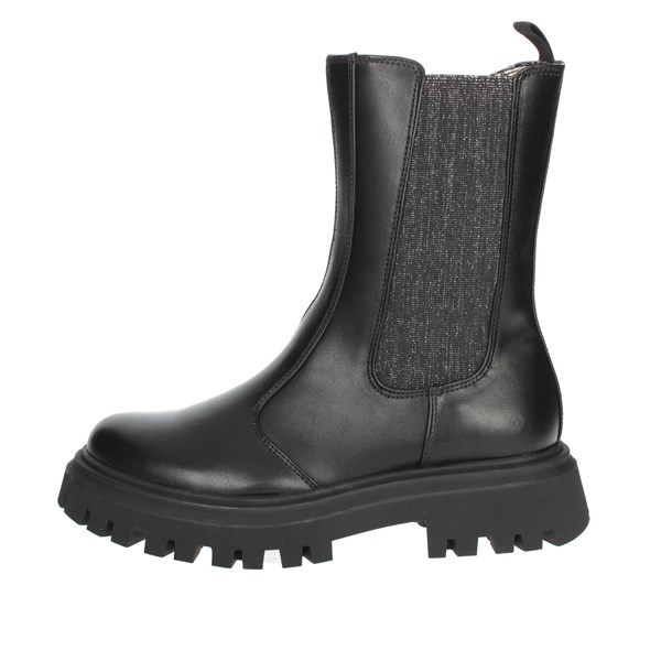 Asso Shoes Ankle Boots Black AG-14162