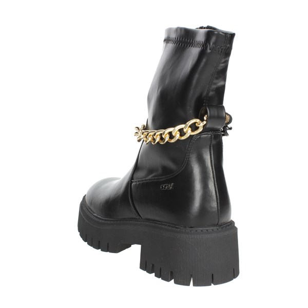 Osey Shoes Low Ankle Boots Black TR0335