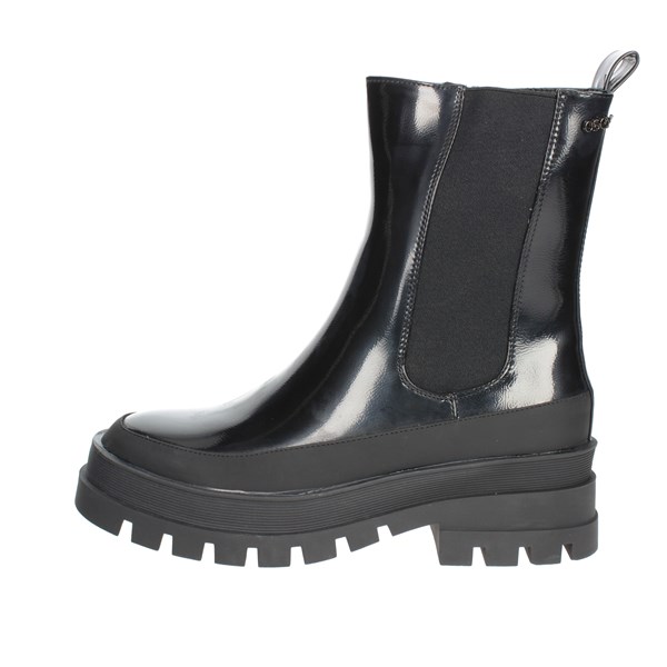 Osey Shoes Low Ankle Boots Black TR0333