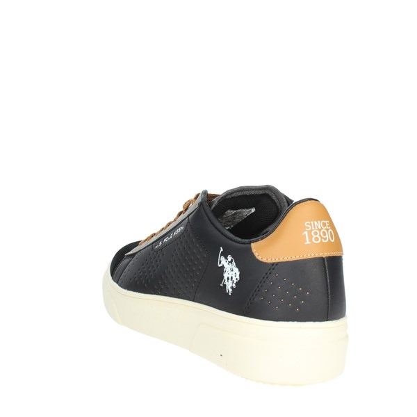U.s. Polo Assn Shoes Sneakers Black/Brown leather URUS001M/BYU1