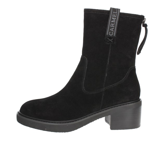 Carmela Shoes Heeled Ankle Boots Black 160344