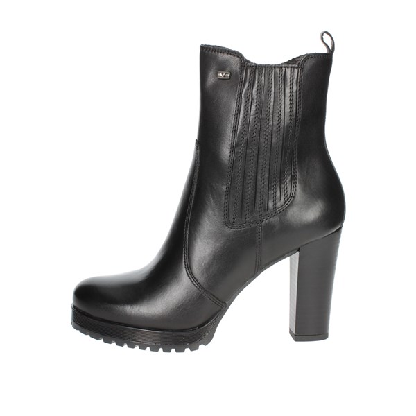 Valleverde Shoes Heeled Ankle Boots Black 46350