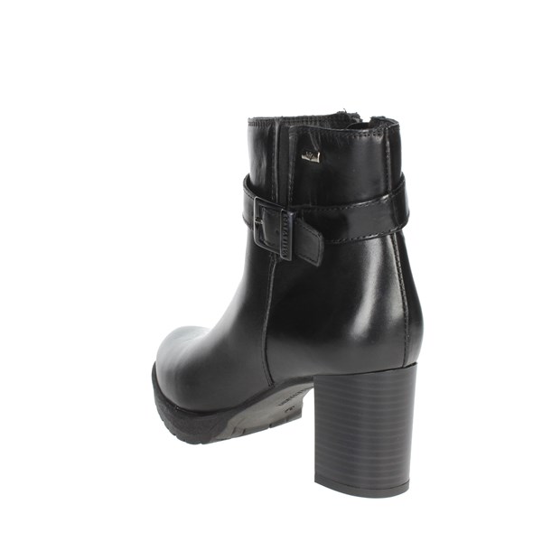 Valleverde Shoes Heeled Ankle Boots Black 49362