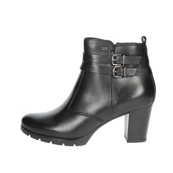 Valleverde Shoes Heeled Ankle Boots Black 46104