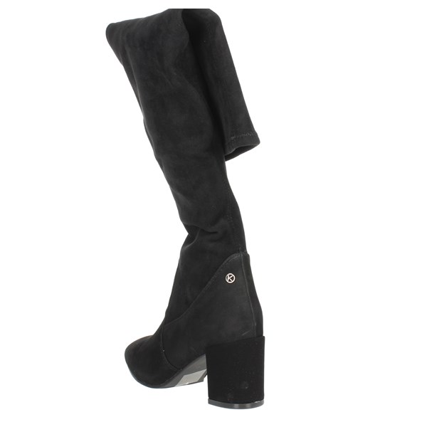 Keys Shoes Boots Black K-7161