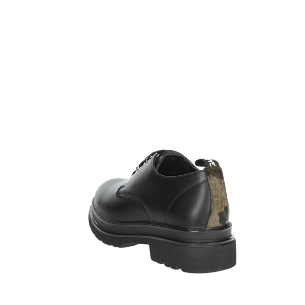 Gaelle Paris Shoes Brogue Black G-1734