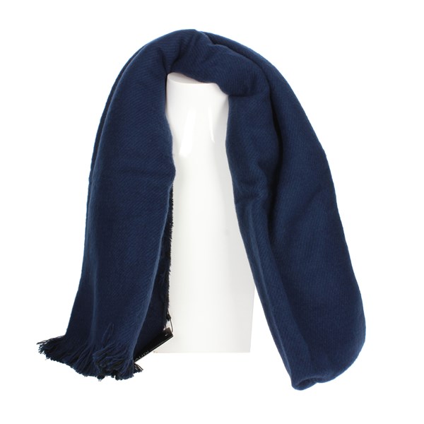 Gaudi' Accessories Scarves Blue/Black V2AI-10751