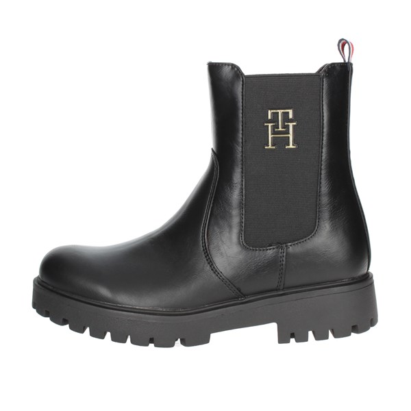 Tommy Hilfiger Shoes Low Ankle Boots Black T3A5-32393-1355