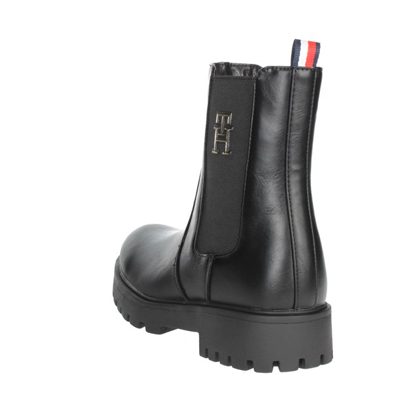Tommy Hilfiger Shoes Low Ankle Boots Black T3A5-32393-1355