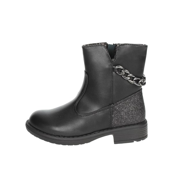 Asso Shoes Ankle Boots Black AG-14022