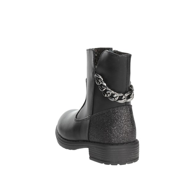 Asso Shoes Ankle Boots Black AG-14022
