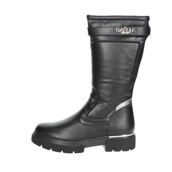 Gaelle Paris Shoes Boots Black G-1682