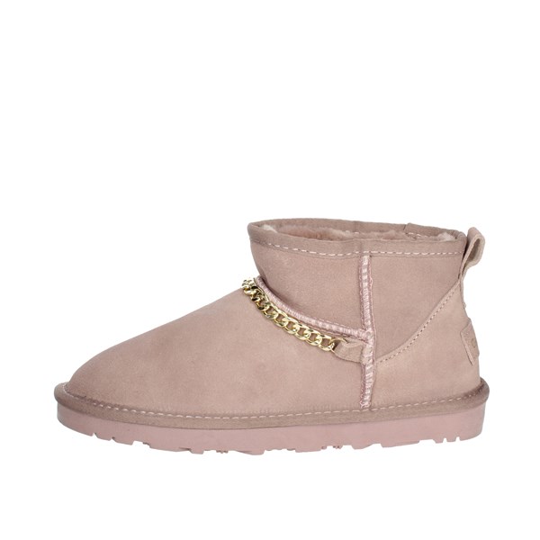 Cafenoir Shoes Low Ankle Boots Pink C-1850