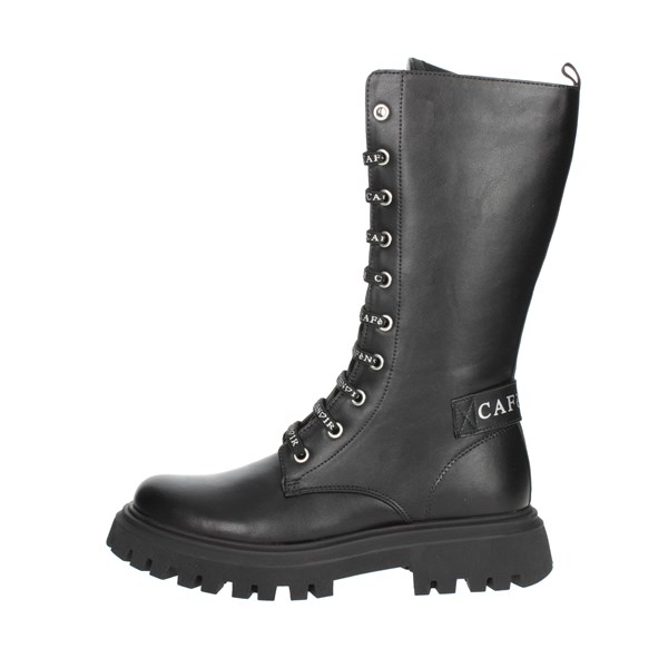 Cafenoir Shoes Boots Black C-1904