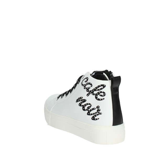 Cafenoir Shoes Sneakers White/Black C-1811