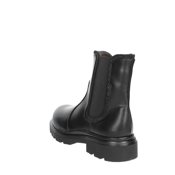 4us Paciotti Shoes Ankle Boots Black 42162