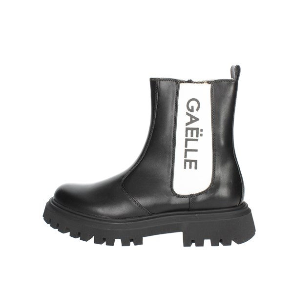 Gaelle Paris Shoes Ankle Boots Black G-1710