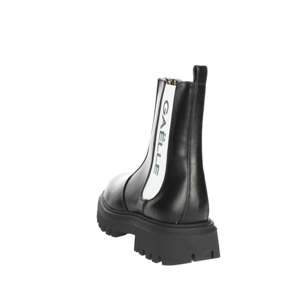 Gaelle Paris Shoes Ankle Boots Black G-1710