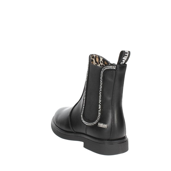 Gaelle Paris Shoes Ankle Boots Black G-1692
