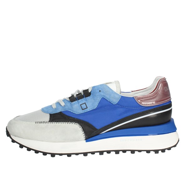 D.a.t.e. Shoes Sneakers Grey/Blue M371-LM-NY-BE
