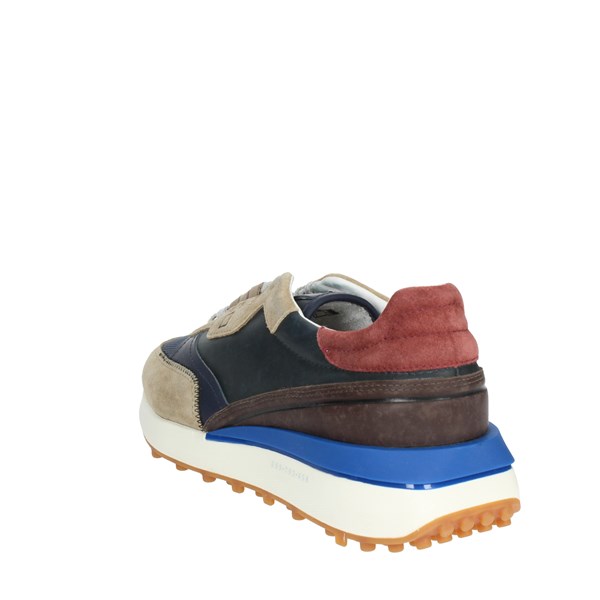 D.a.t.e. Shoes Sneakers Blue/dove-grey M371-LM-SF-BL