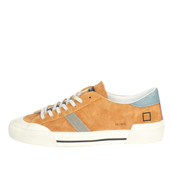 D.a.t.e. Shoes Sneakers Brown leather M371-SR-SD-BC