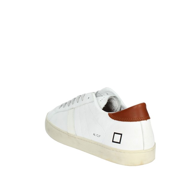 D.a.t.e. Shoes Sneakers White/Brown leather M371-HL-CA-HW