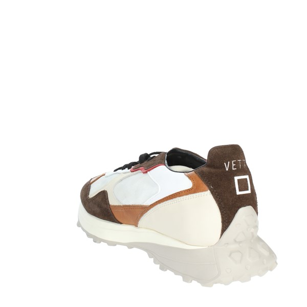 D.a.t.e. Shoes Sneakers White/Brown M371-VT-PO-CW
