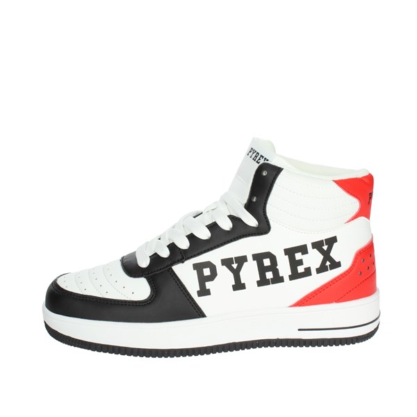Pyrex Shoes Sneakers White/Red PYSF220132