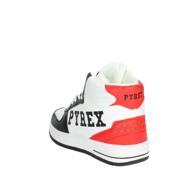 Pyrex Shoes Sneakers White/Red PYSF220132