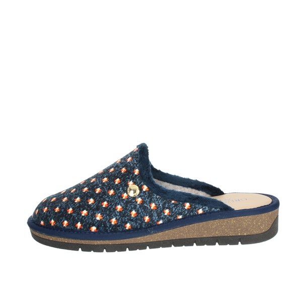 Grunland Shoes Slippers Blue CI2681-G7