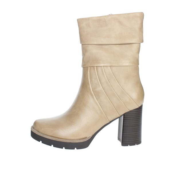 Marco Tozzi Shoes Heeled Ankle Boots Brown Taupe 2-25467-29