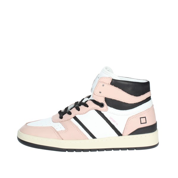 D.a.t.e. Shoes Sneakers Rose/White W351-SP-VC-PB
