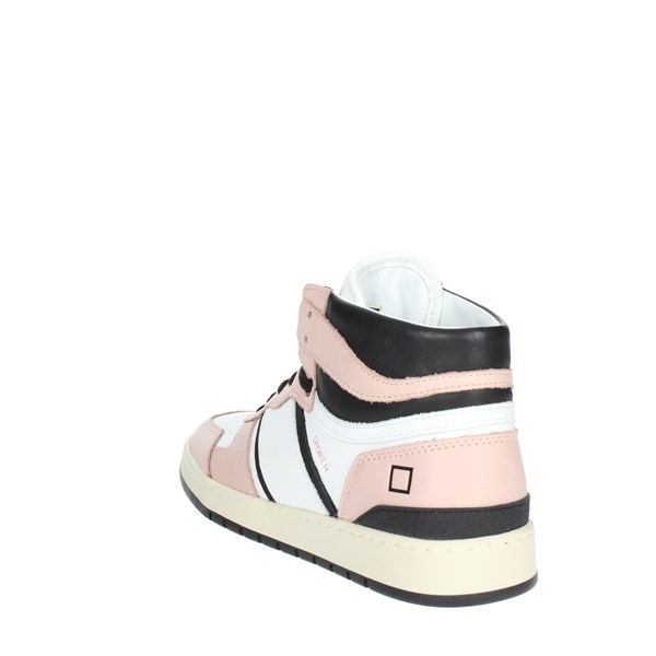 D.a.t.e. Shoes Sneakers Rose/White W351-SP-VC-PB