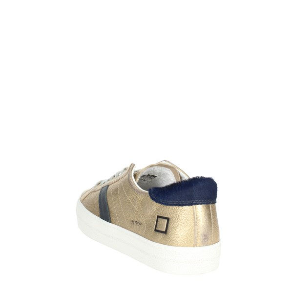 D.a.t.e. Shoes Sneakers Gold W351-HL-PO-GO
