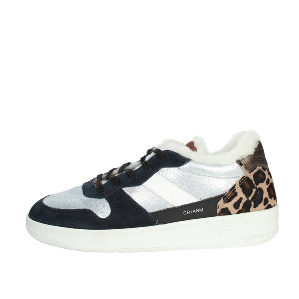 D.a.t.e. Shoes Sneakers Blue/Silver W351-C2F-PO-LS